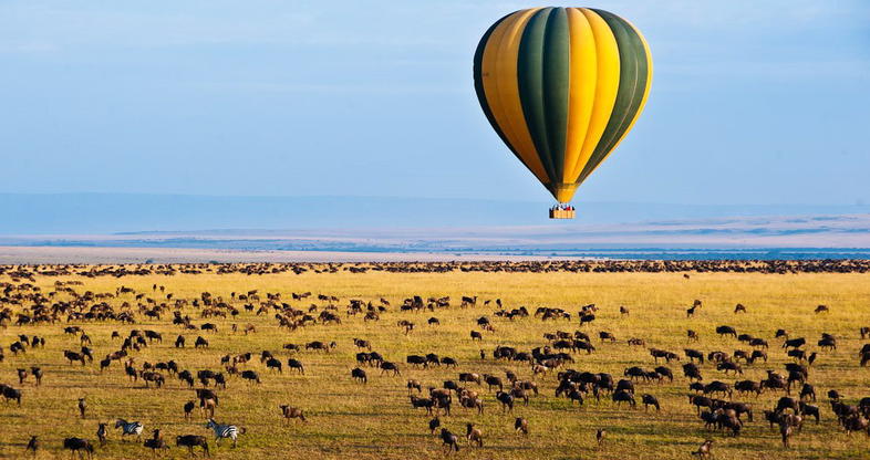 masai mara ballooning hot air ballooning safari